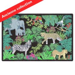 Set de table (45 x 30 cm) - Imprimé au thème Jungle - Vendu par 6