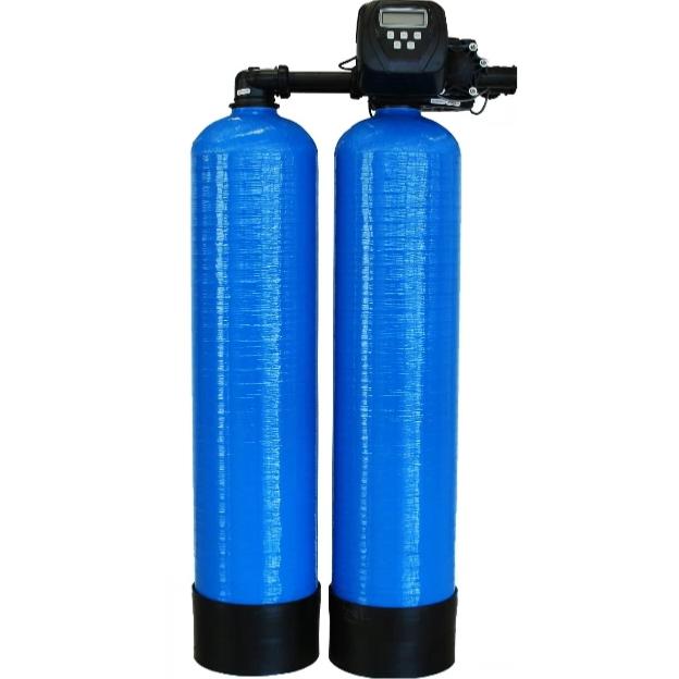 Duplex Commercial Water Softener 20-litre (1 inch)
