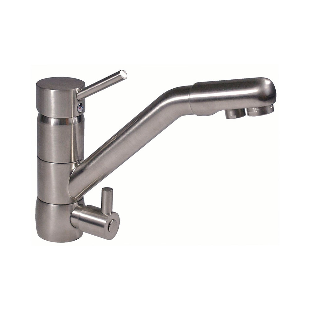 Filtra 3 Way Kitchen Filter Tap Brushed Nickel Fountain Softeners   Filtra Brushed Nickelbig 