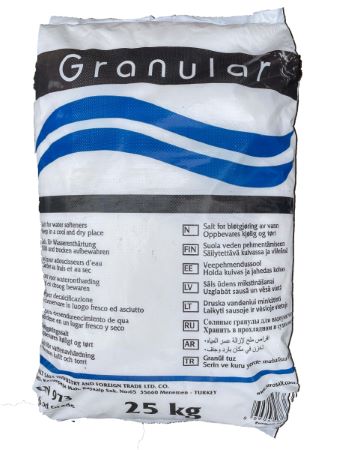20 x 25kg Water Softener Granular Salt