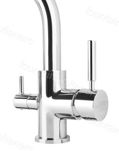 Supreme 3-Way Kitchen Filter Tap Chrome & Fountain Premier Water Filter System