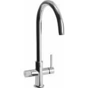 Abode Puria Aquifier 3-Way Tap Chrome with Filter