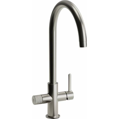 Abode Puria Aquifier 3-Way Tap Brushed Nickel with Filter