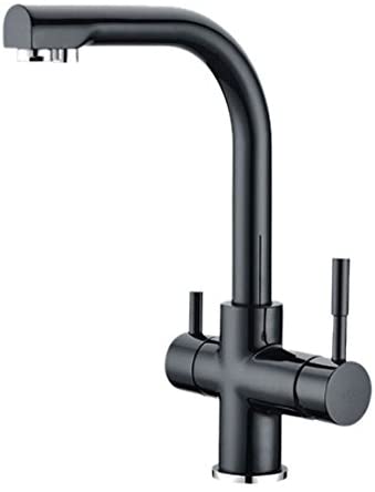 Alabama Black 3-Way kitchen filter tap