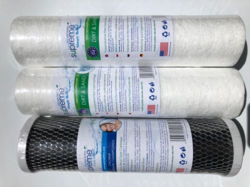 Supreme RO5 Reverse Osmosis 6 month Replacement Filter Set