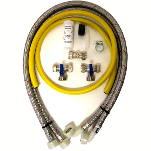 15mm Water Softener Installation Kit 1000mm Hoses
