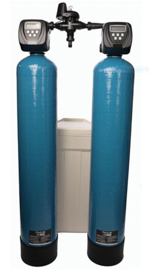 Duplex Commercial Water Softener 350-litre (2inch) Flow 14 m3/HR Capacity 58 m3