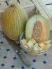 MELON de Cavaillon Espagnol à chair rose Pqt 100 g