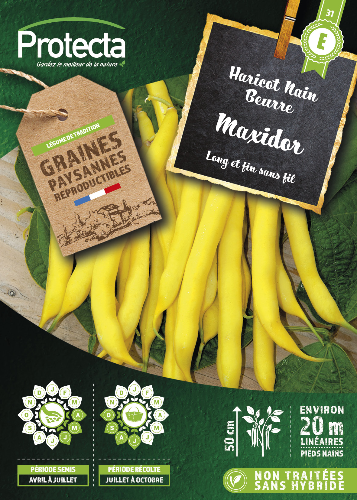 Haricot nain beurre Maxidor Boîte 125g