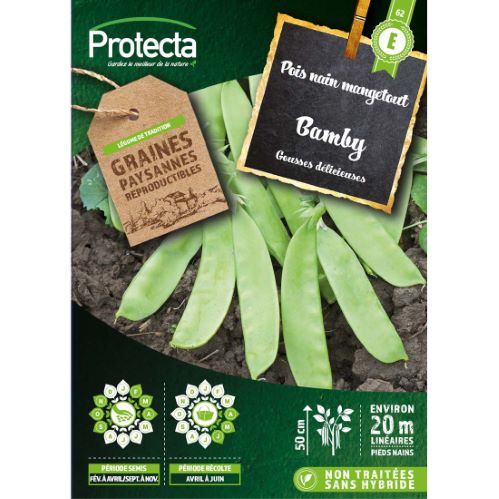 Pois mangetout BAMBY nain boite 150 g