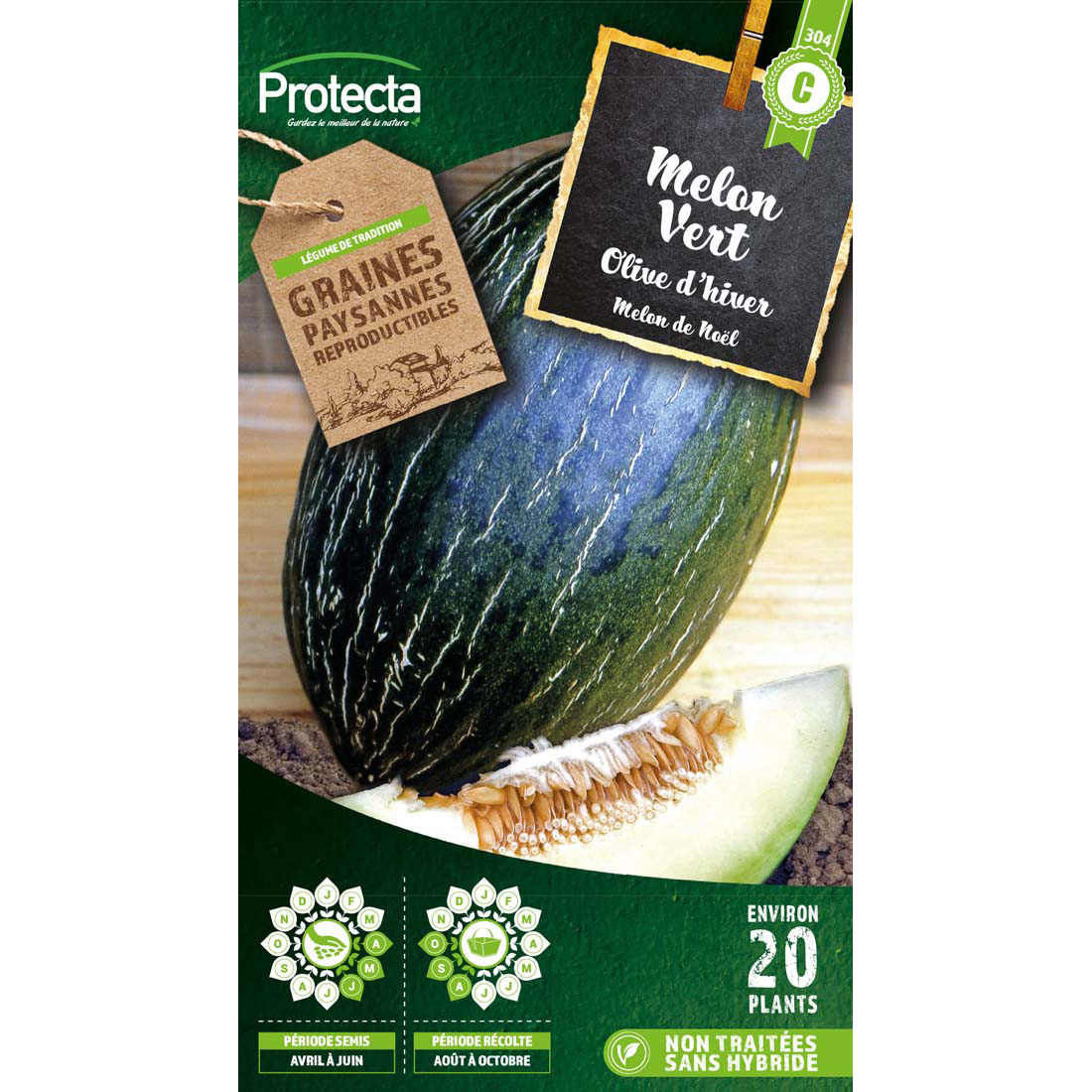 Melon vert Olive d'hiver