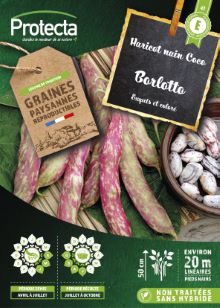 Haricot Nain Coco À Écosser Borlotto-Bte 125g