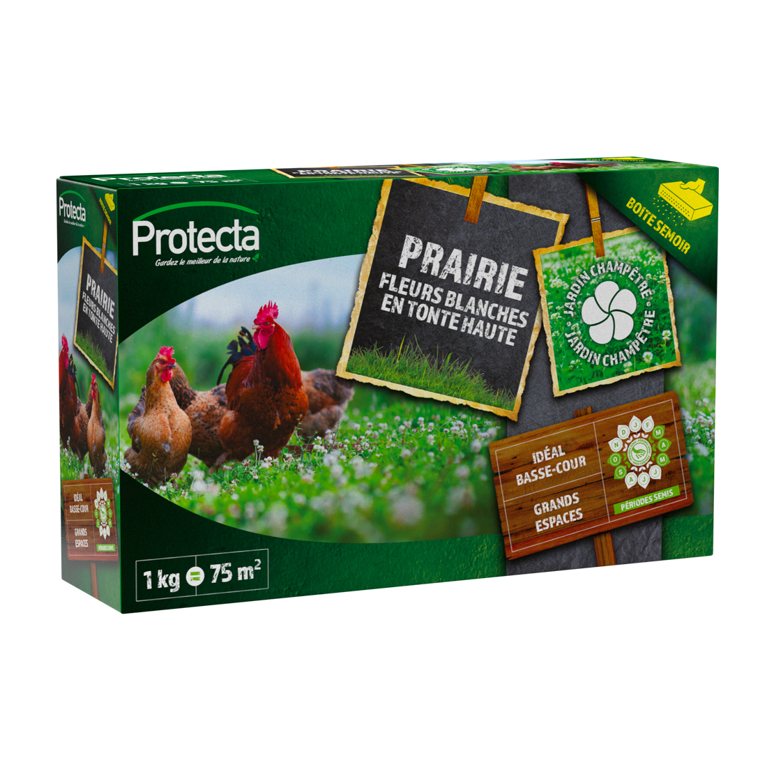 Mélange de semences pour prairie basse (1kg, 5kg ou 10kg)