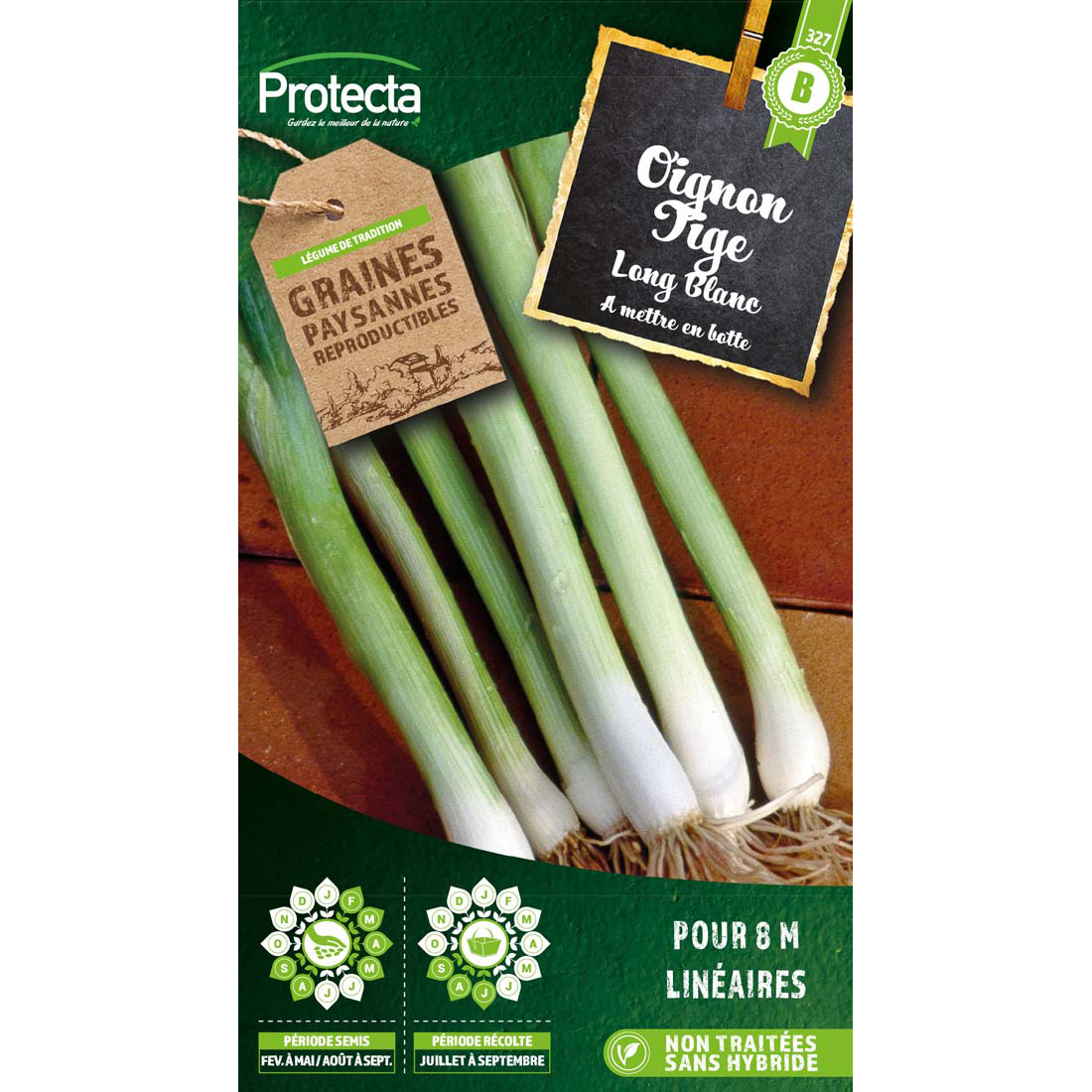 Oignon tige long blanc Ishikura sachet 3g