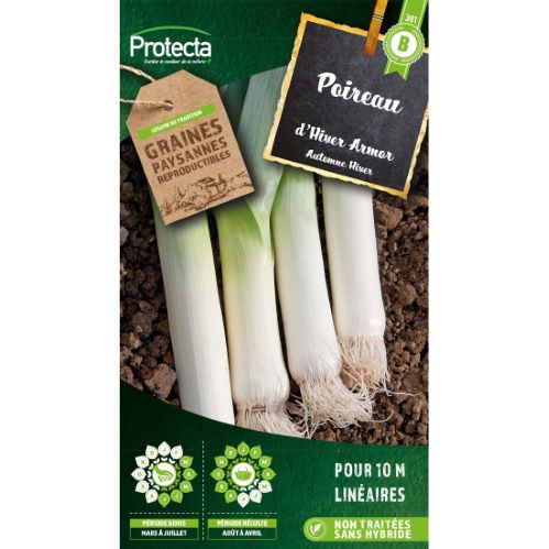 Poireau d'hiver Armor Paquet 100 g
