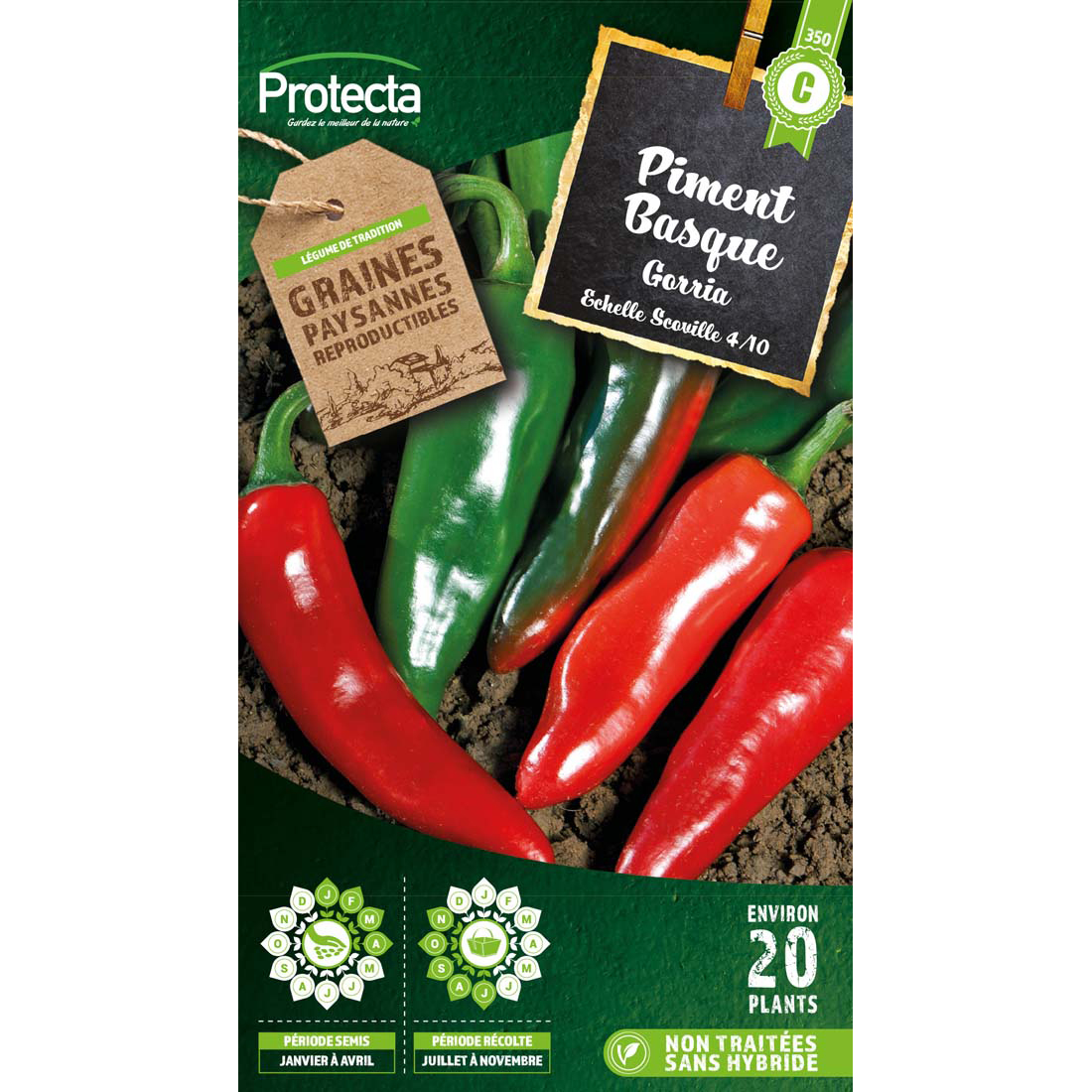 Piment basque Gorria