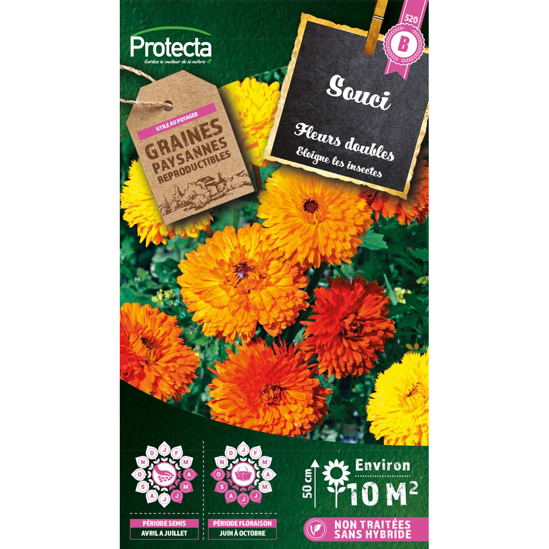 Souci Double en mélange sachet 3 g