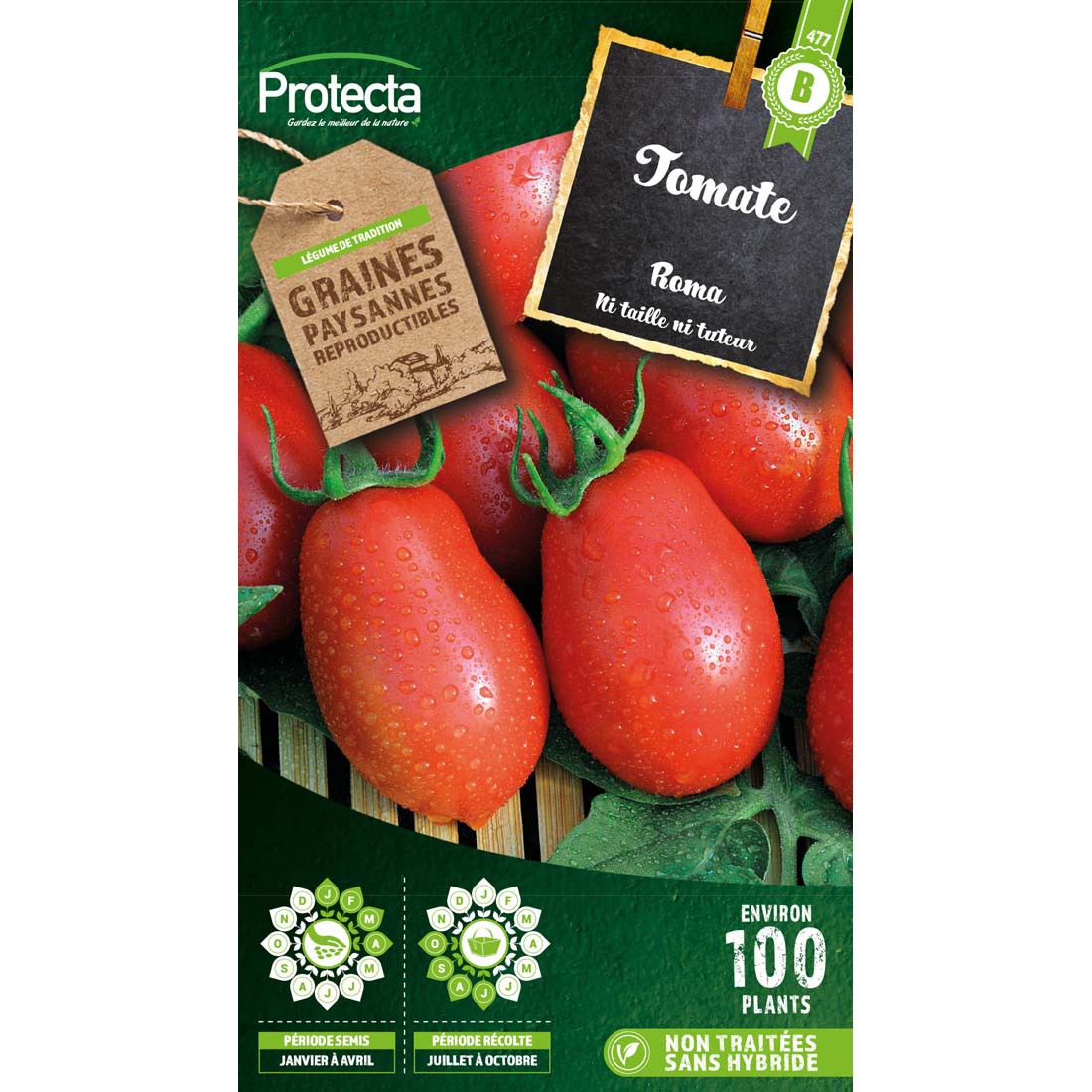 Tomate Roma V.F. sachet 1 g