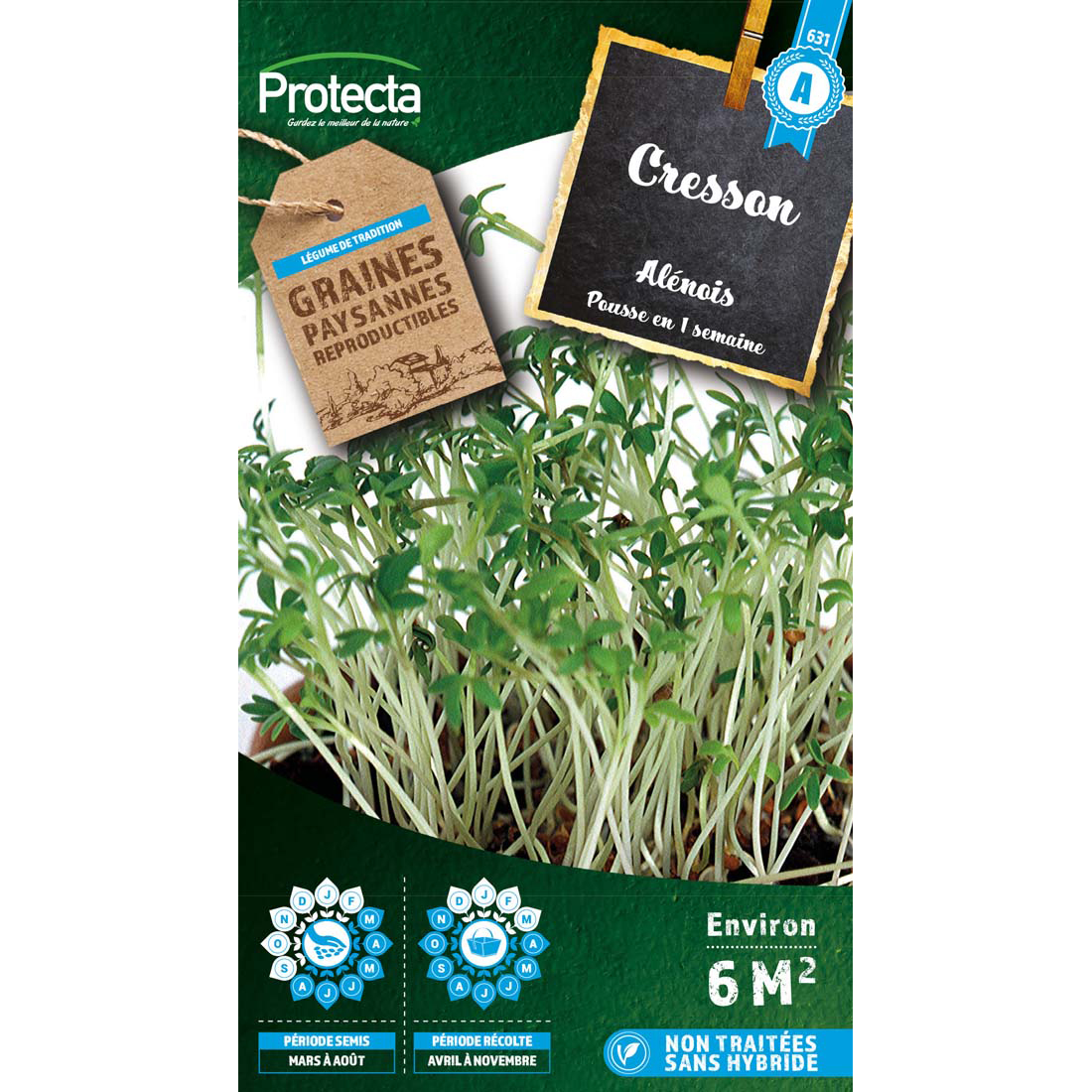 Cresson Alénois commun sachet 5g