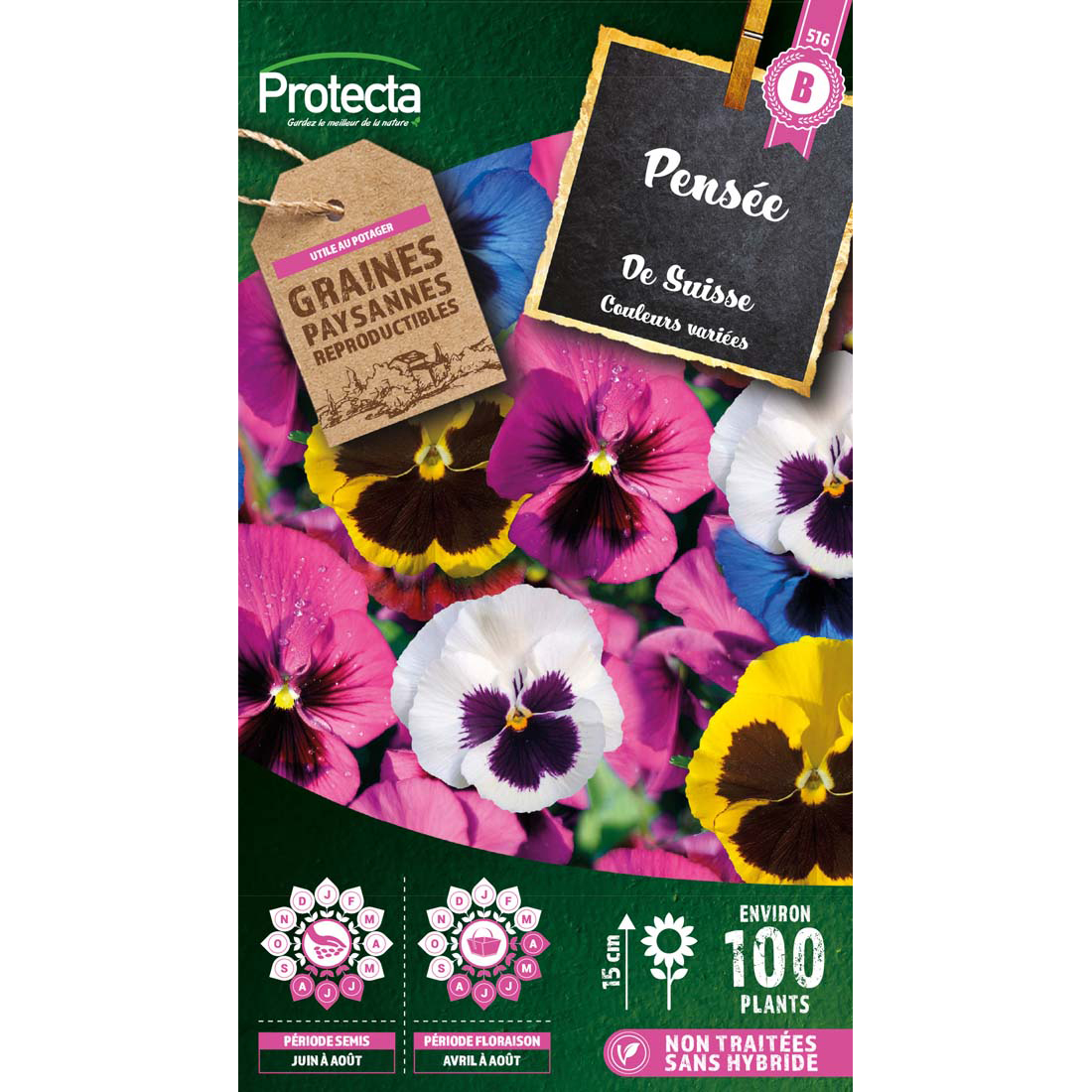 Pensée de Suisse en mélange