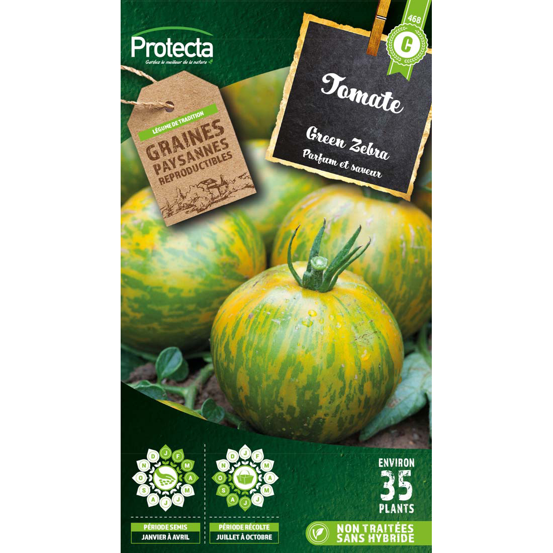TOMATE GREEN ZEBRA