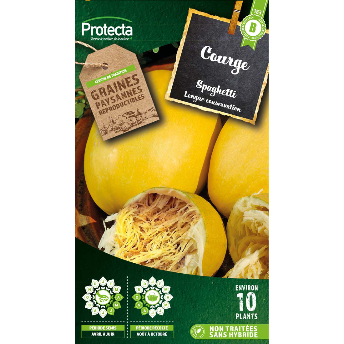 Courge spaghetti sachet 3g