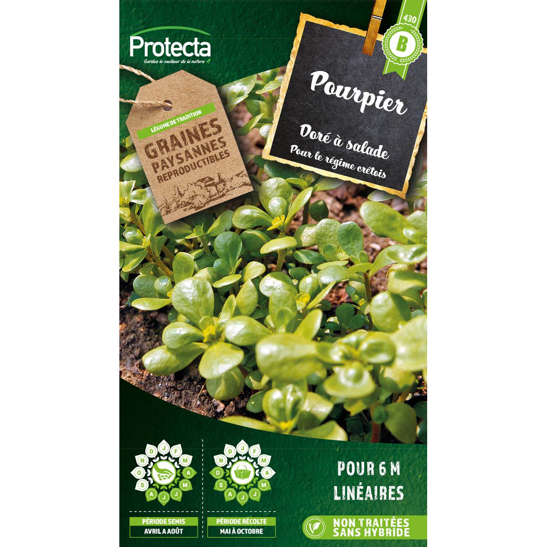 Pourpier doré à salade sachet 2g